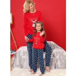 Pijama Fetite Nacshua PJ986.ROSU