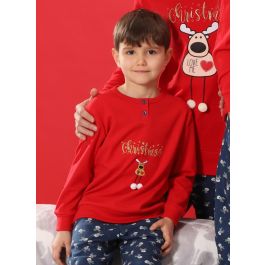 Pijama Baieti Nacshua PJ987.ROSU